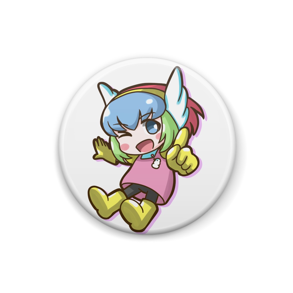 懐かしみが感じられるキャラクター缶バッチ3