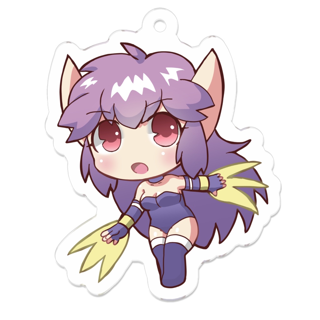 ネイ アクリルキーホルダー