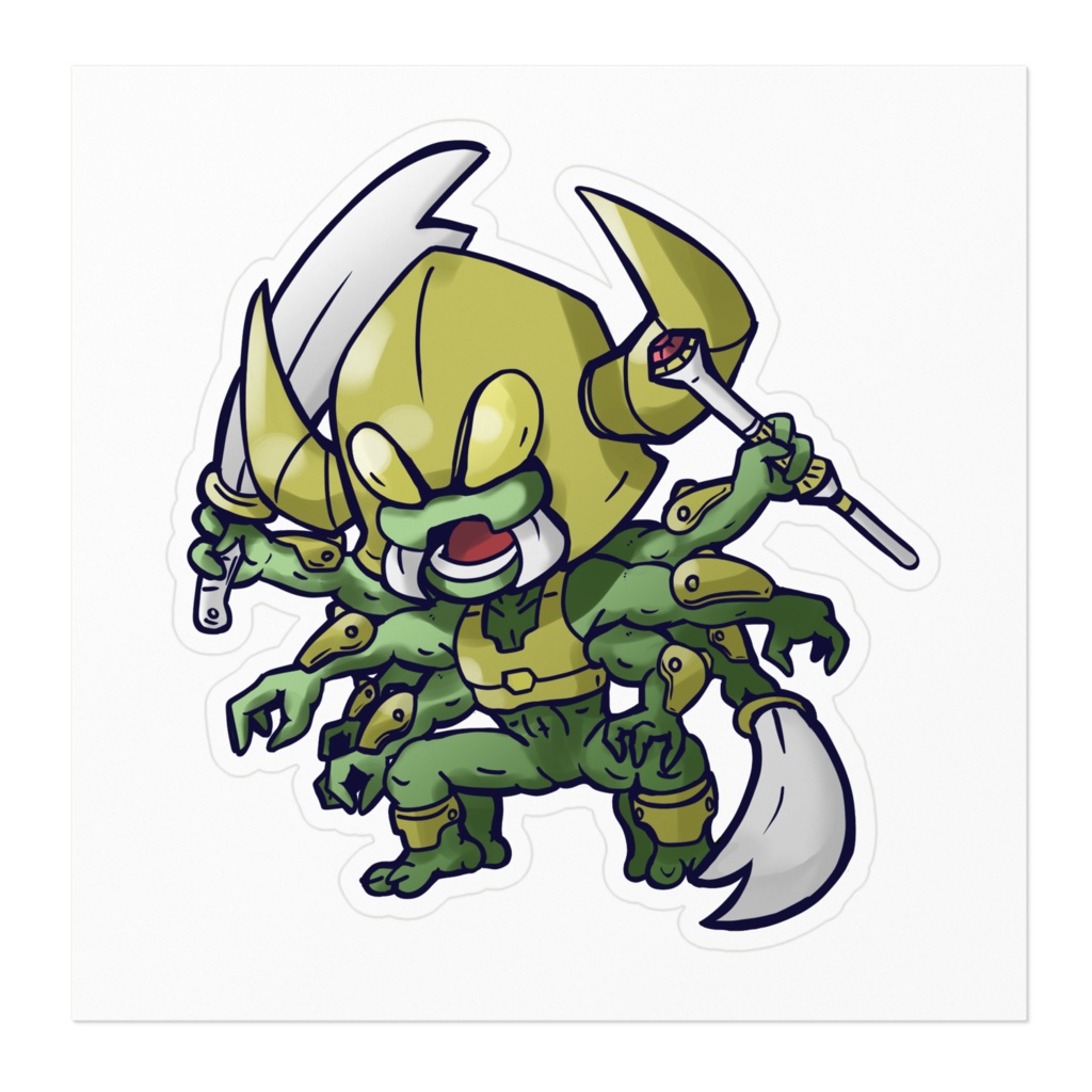 邪神 ステッカー