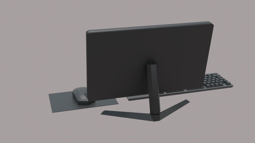 【無料】パソコン(モニターとキーボードとマウス)