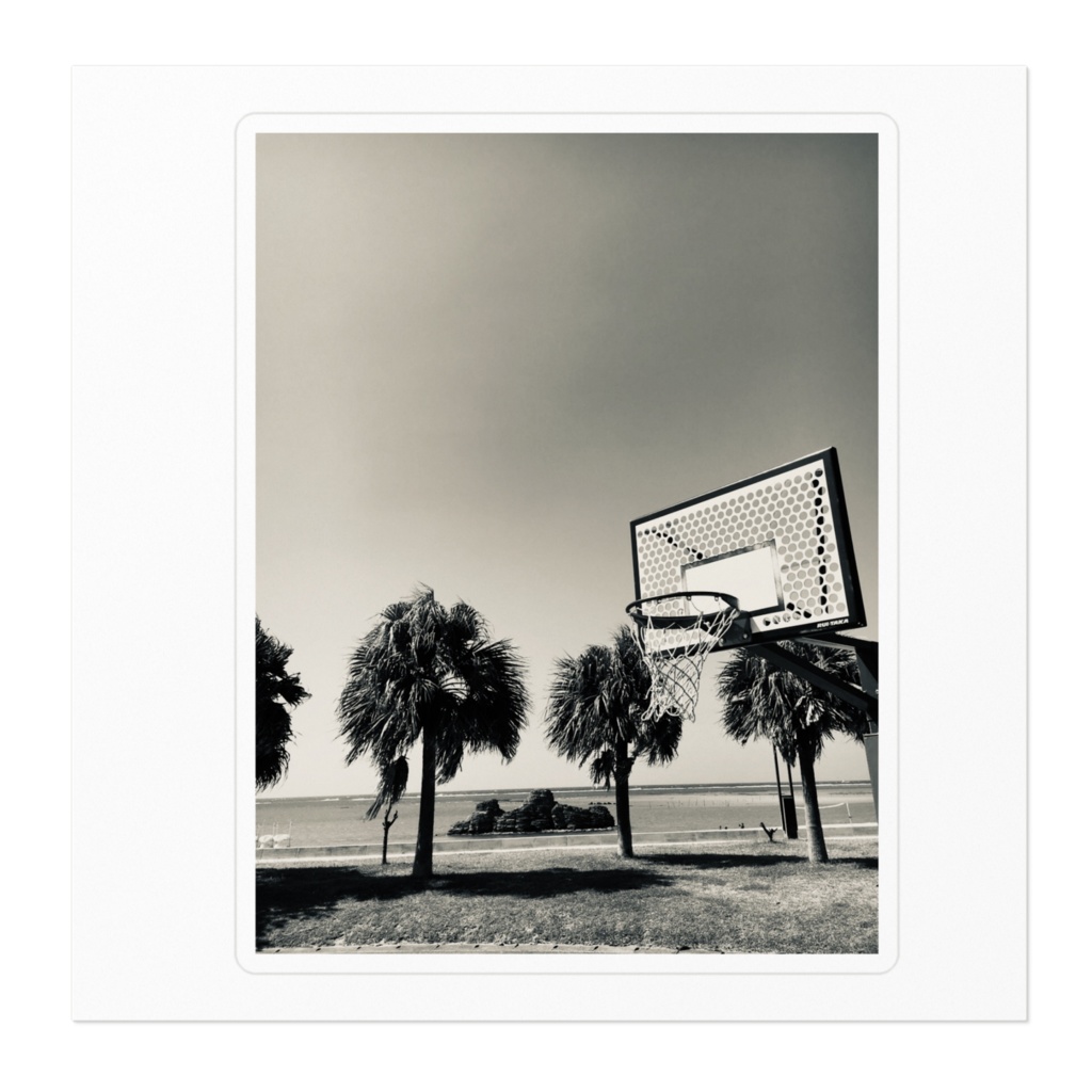 バスケットゴール ステッカー