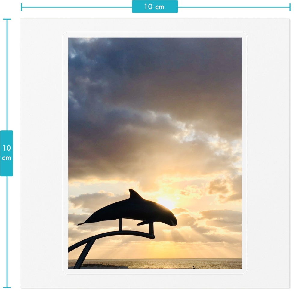 夕焼け空 ステッカー