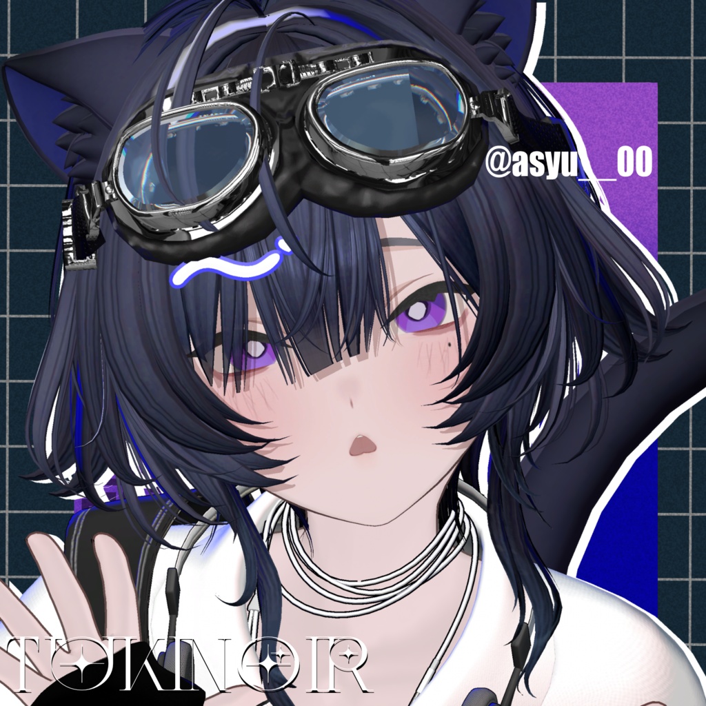 Perle Iris makeup + eye texture #TUKINOIR