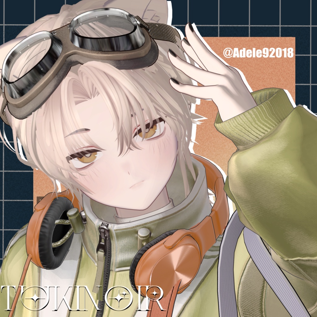 Perle Iris makeup + eye texture #TUKINOIR