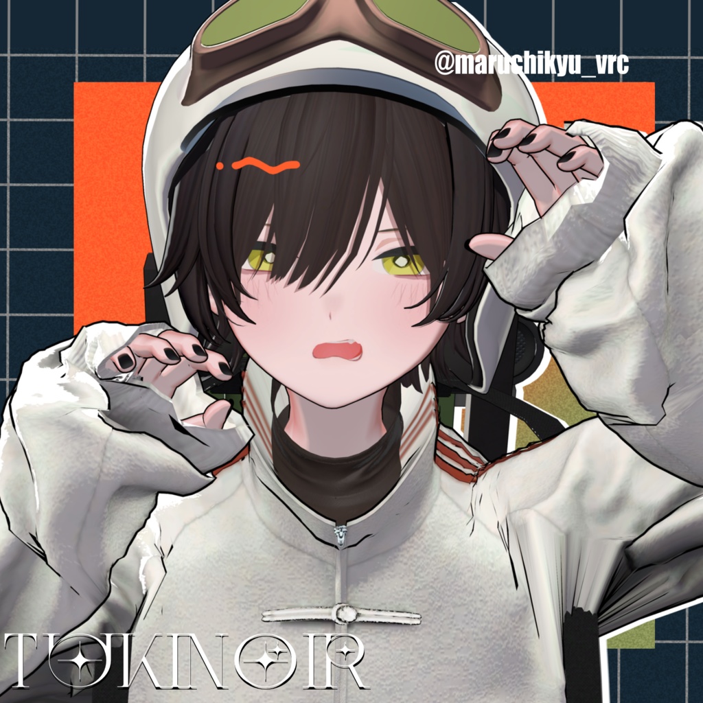 Perle Iris makeup + eye texture #TUKINOIR