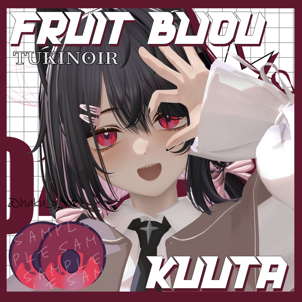 Fruit Bijou Eye Texture #TUKINOIR