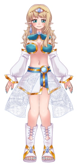 【汎用Live2Dモデル】エルフのお嬢様「グレイスさん」【VTS対応】