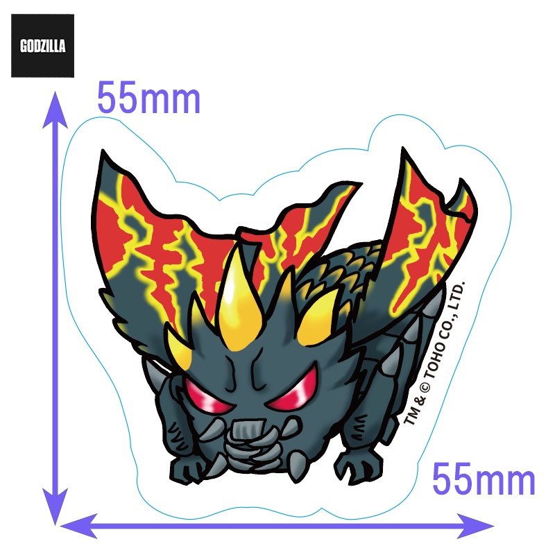 バトラ（1992）ダイカットステッカー