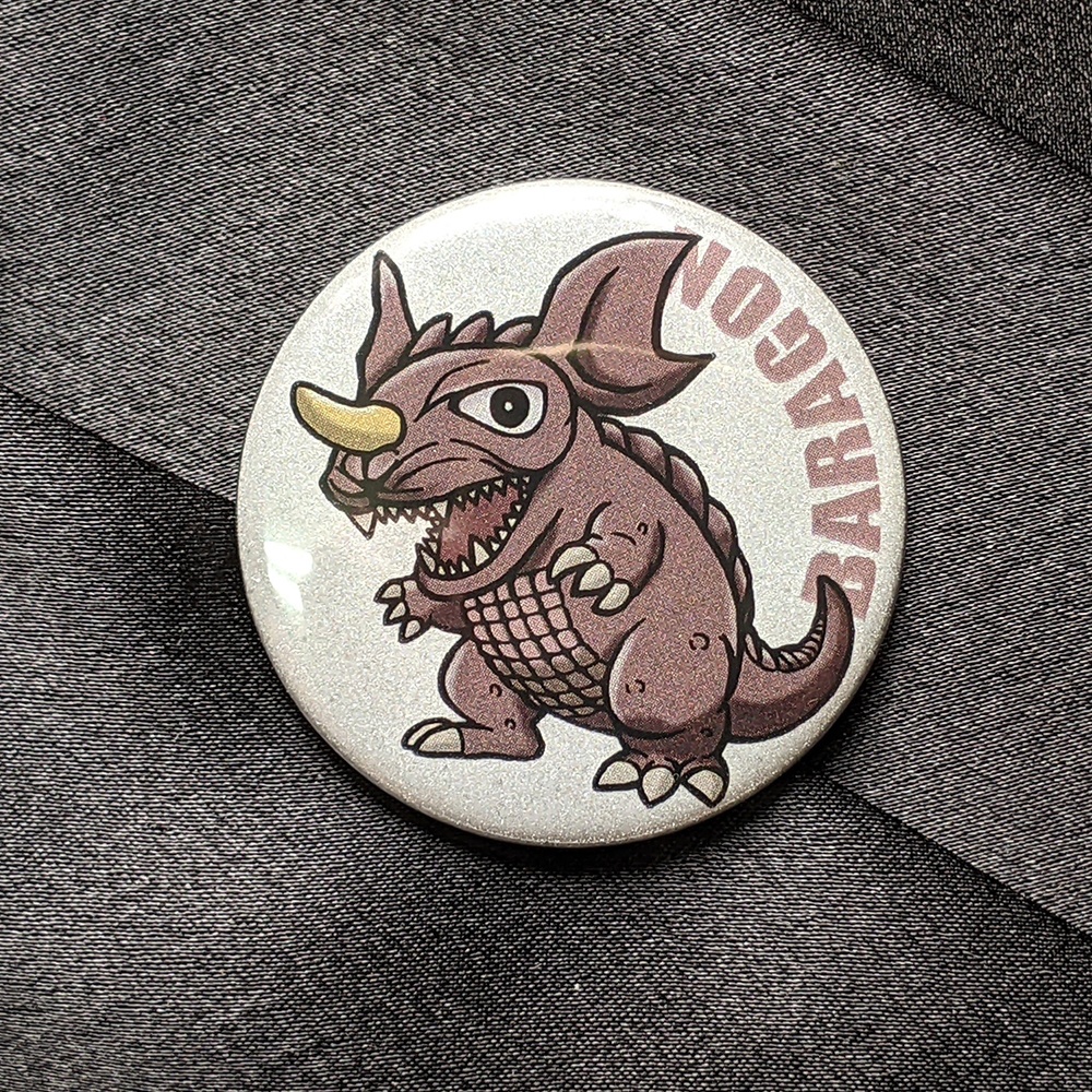 リフレクター缶バッチ バラゴン