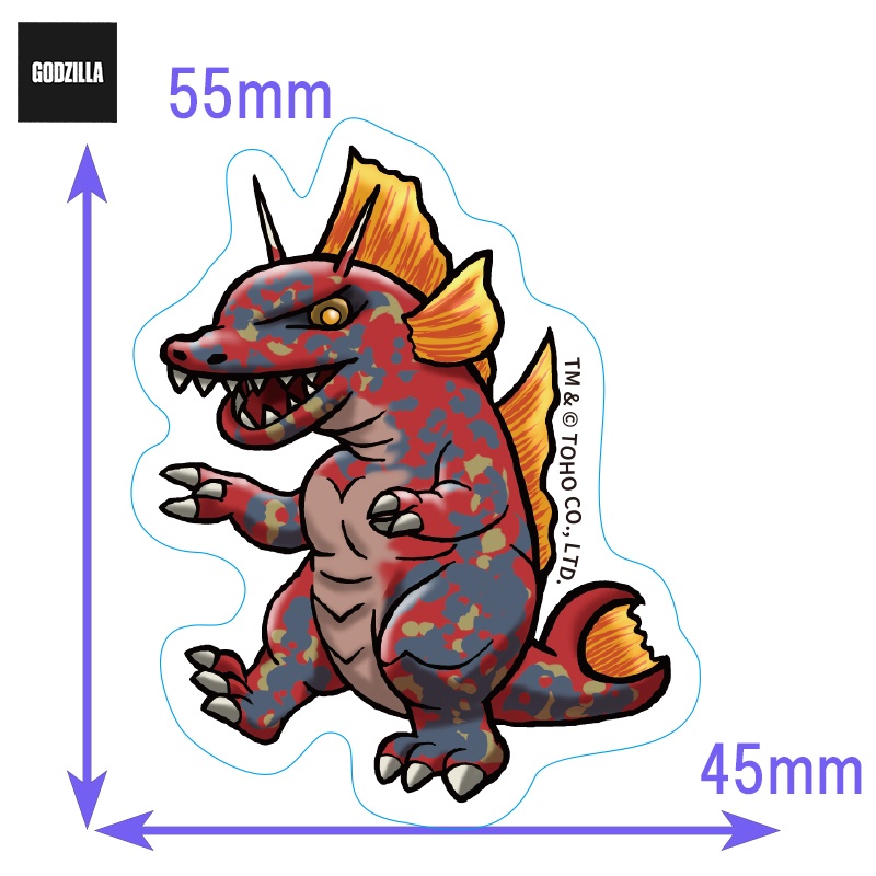ダイカットステッカー　チタノザウルス
