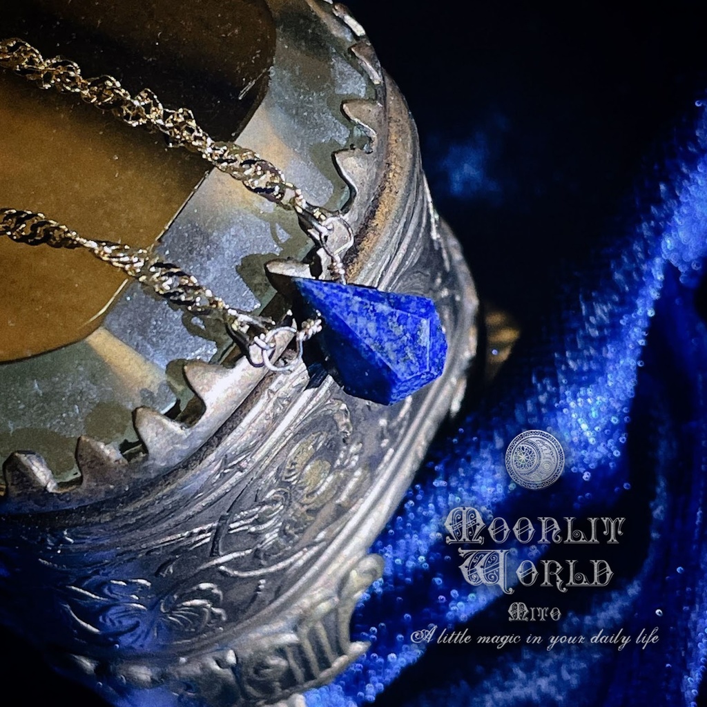 【特別価格】『ラピスラズリ』宝石缶入りアクセサリー