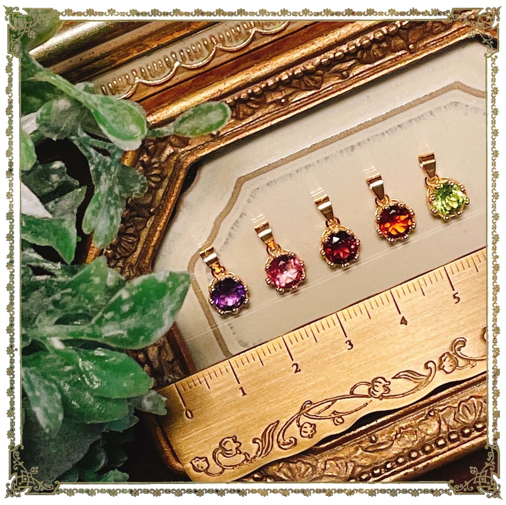 【特別価格】『マデイラシトリン』宝石缶入りアクセサリー