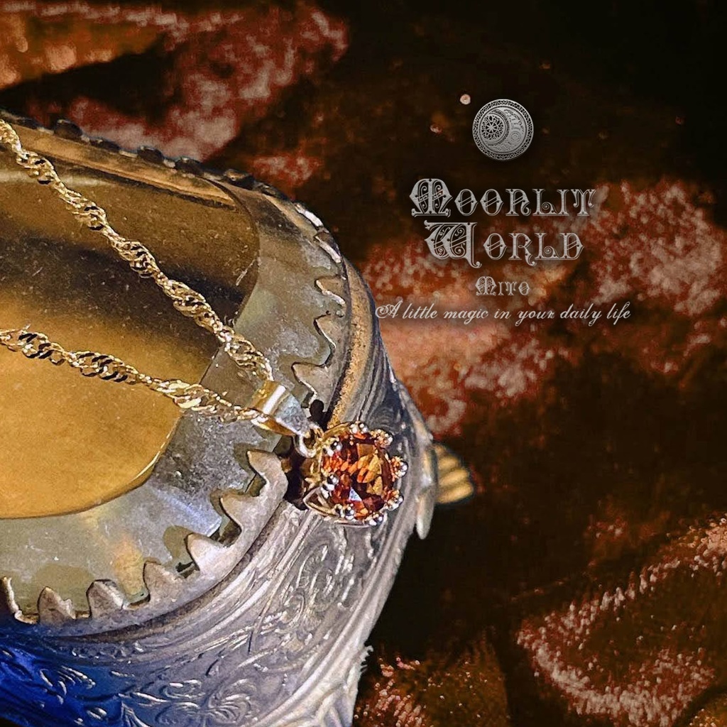 【特別価格】『マデイラシトリン』宝石缶入りアクセサリー