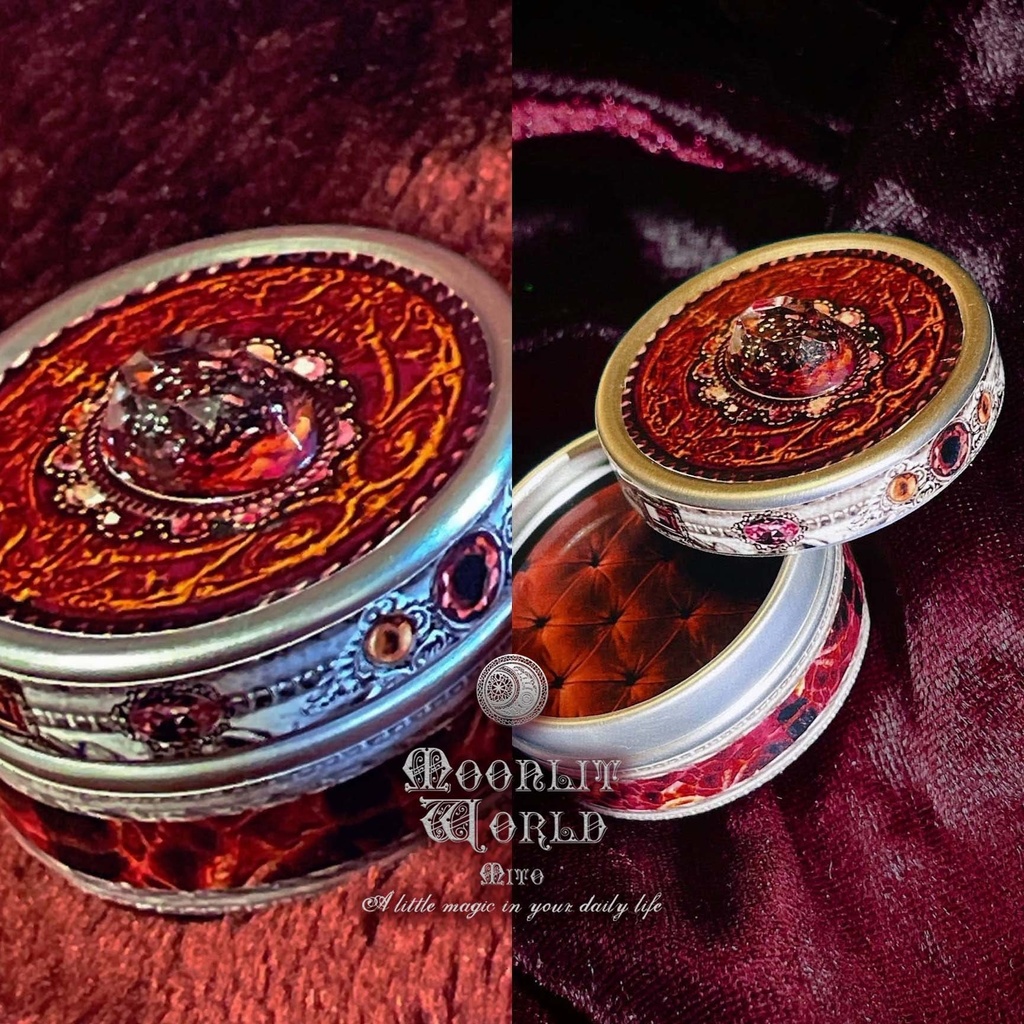 【特別価格】『ガーネット』宝石缶入りアクセサリー