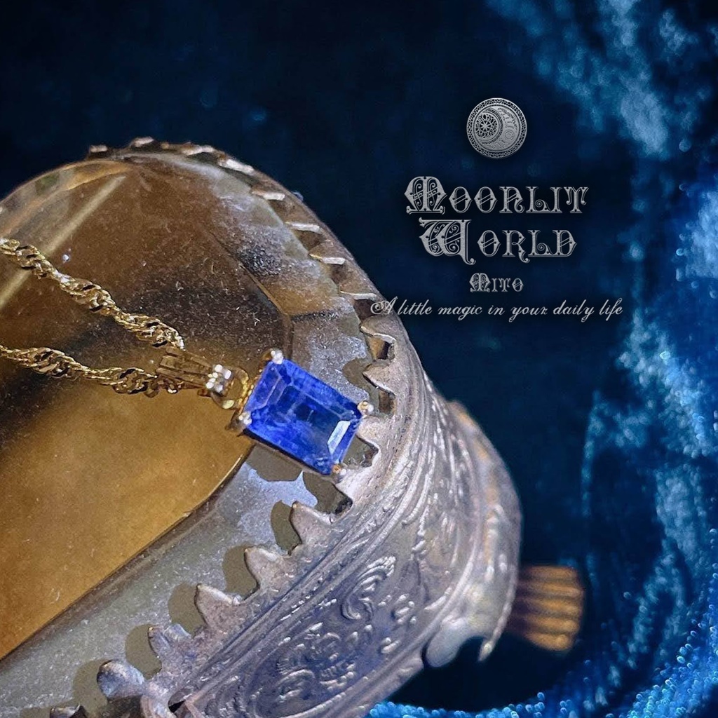 【特別価格】『カイヤナイト』宝石缶入りアクセサリー