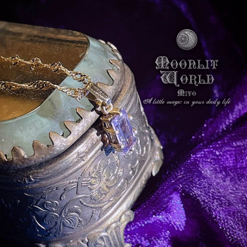 【特別価格】『アメシスト』宝石缶入りアクセサリー