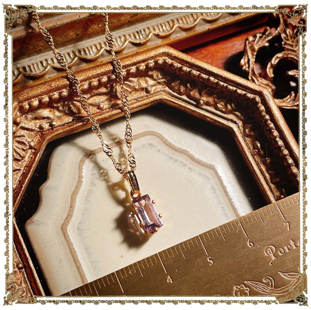 【特別価格】『アメシスト』宝石缶入りアクセサリー