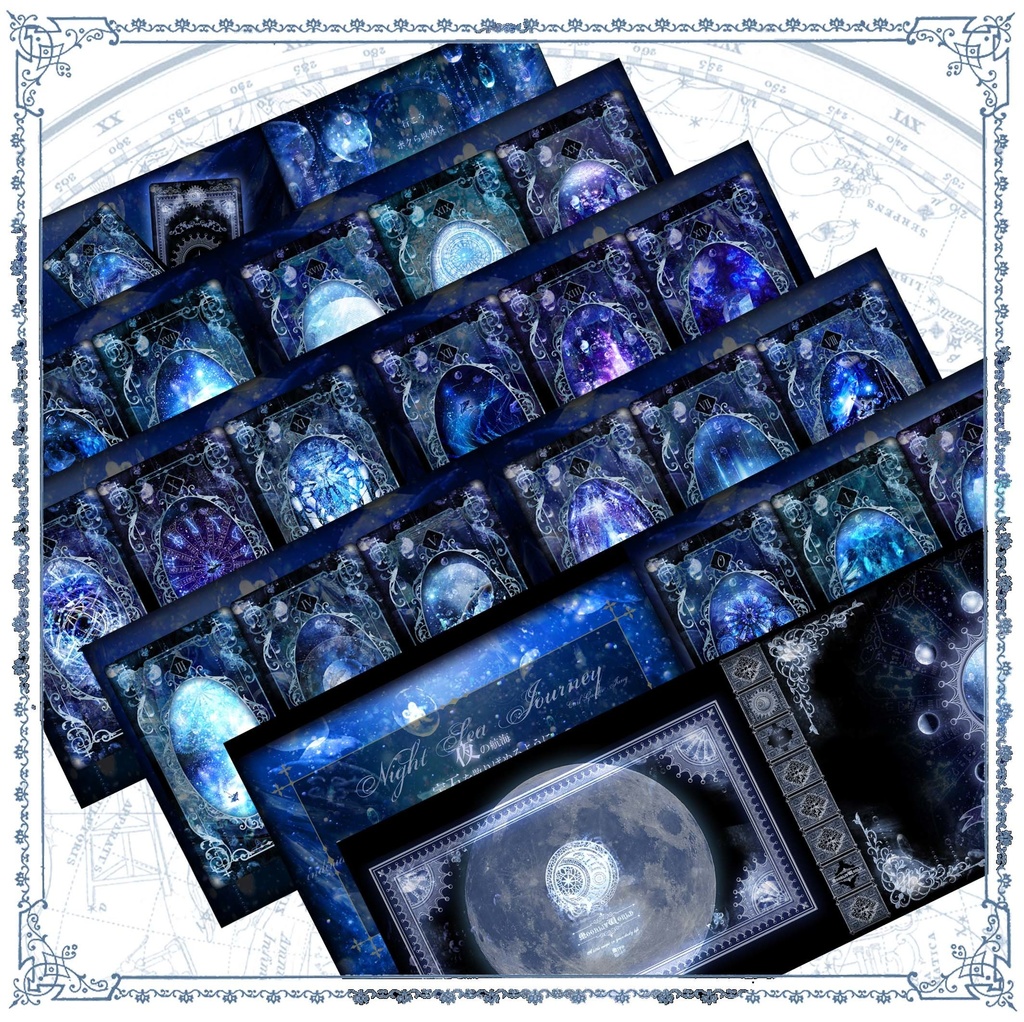 画集『Night Sea Journey ~幻想少年と影猫の夢の旅~』