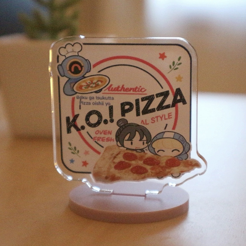 KO!PIZZA アクリルスタンド