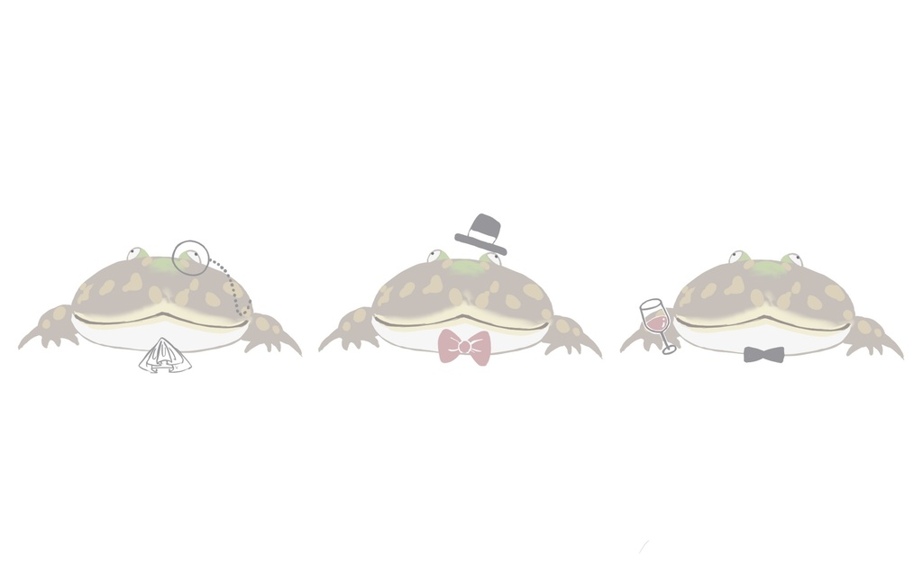 バジェットガエル(富裕層)サコッシュバッグ