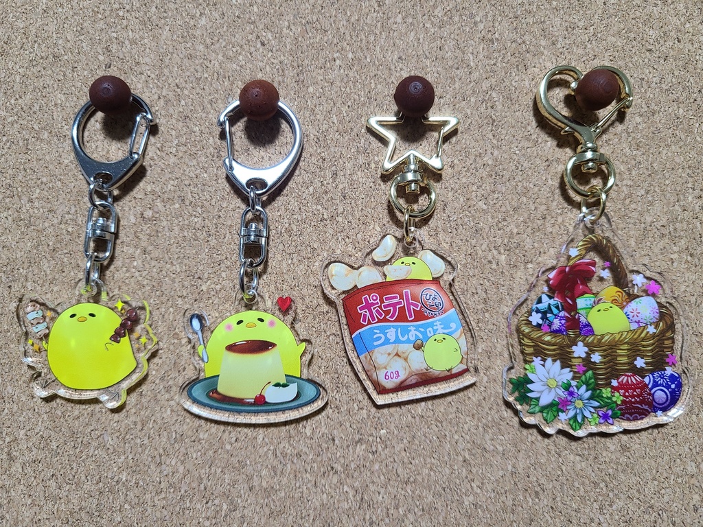 ひよこアクキー