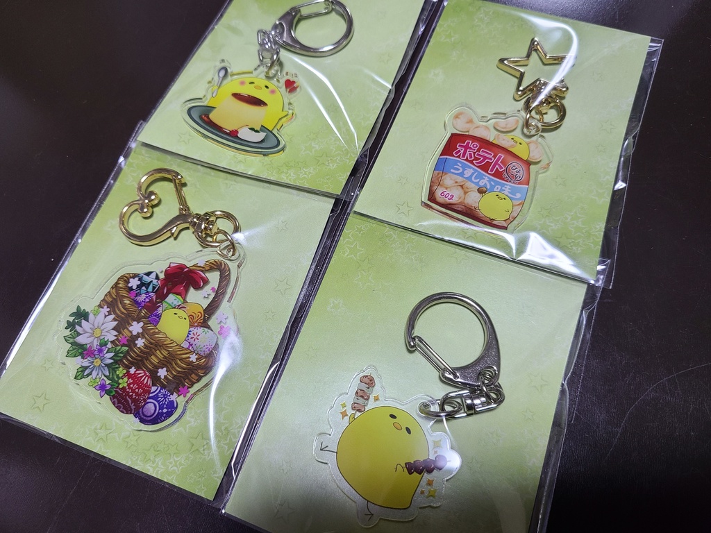 ひよこアクキー