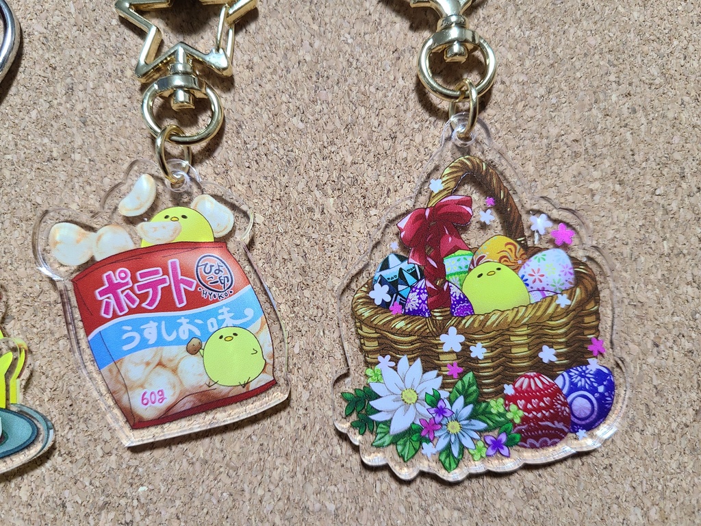 ひよこアクキー