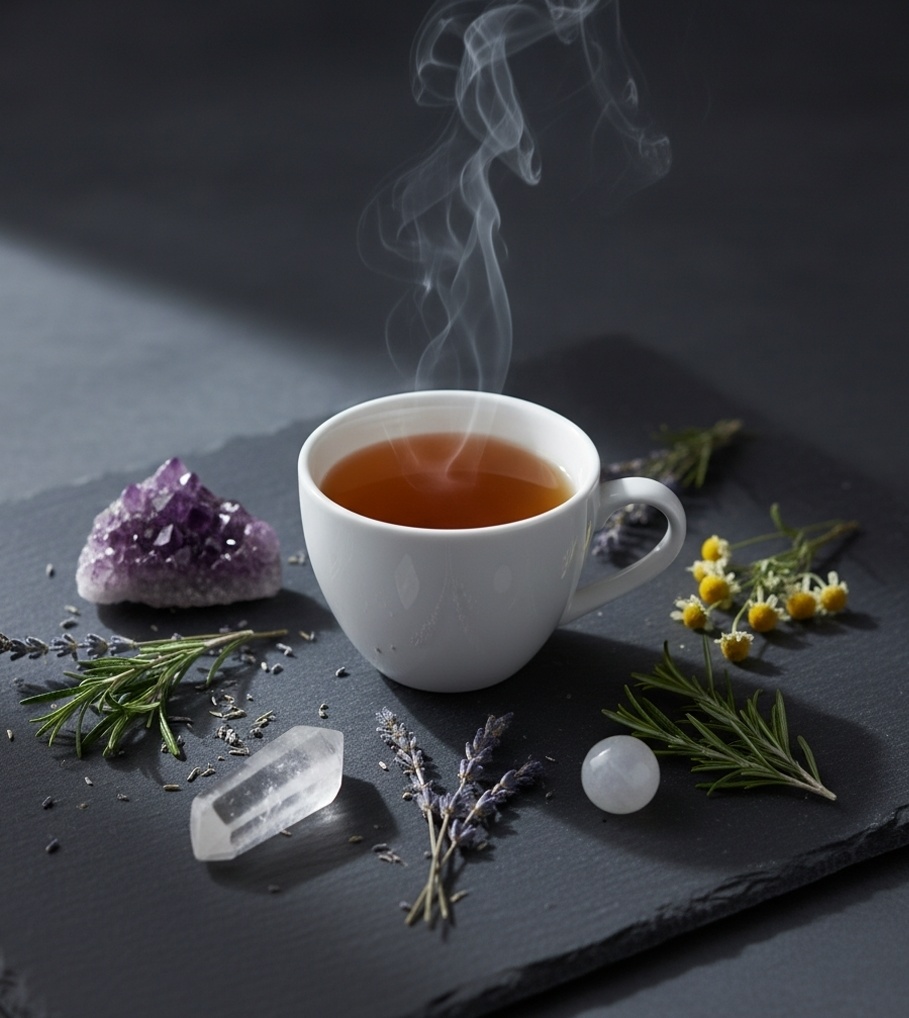 月の魔法のハーブティーレシピ集