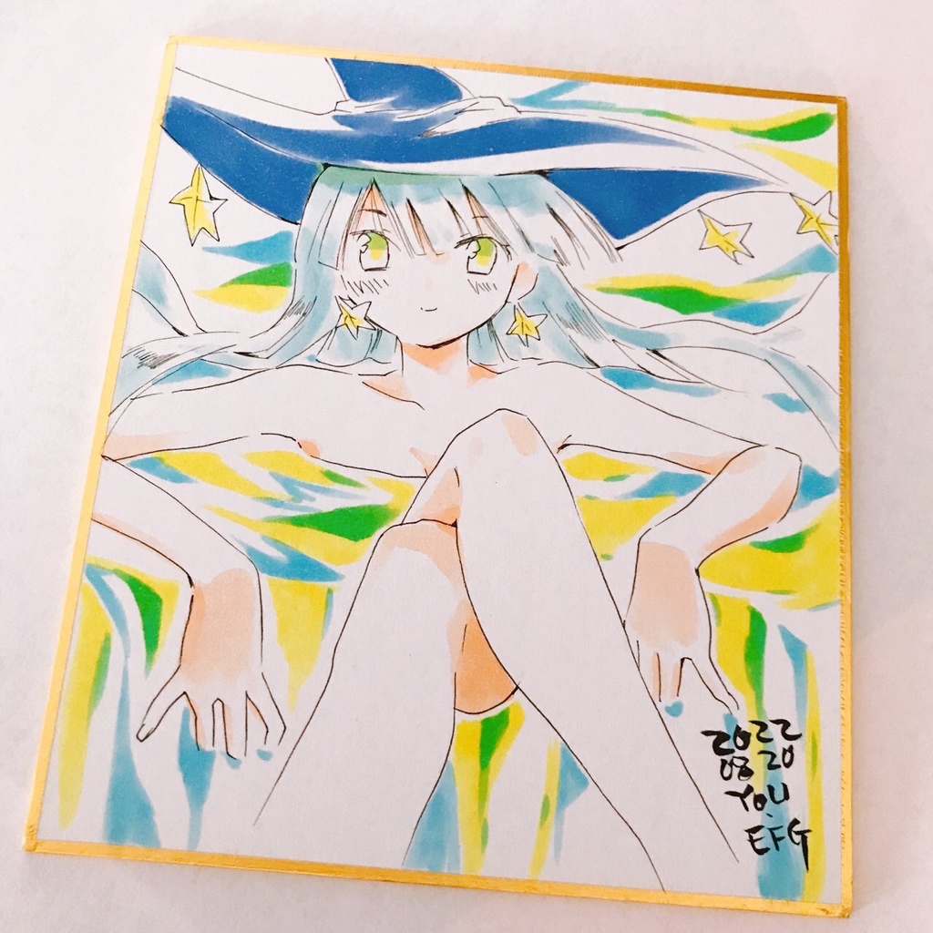 大色紙リクエスト原画イラスト(画像はサンプルです)