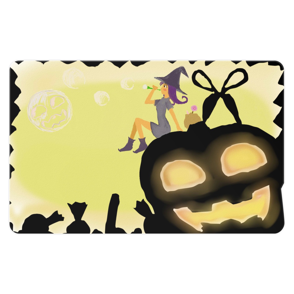 はっぴーハロウィンICカードカバー