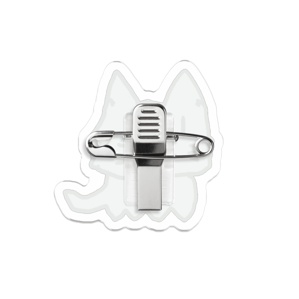 ぬこちゃんバッジ