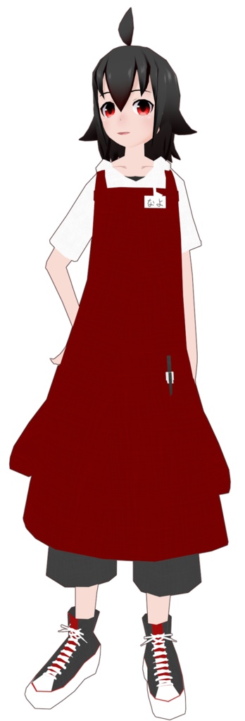 本屋のなよ 3Dモデル【pmxファイル】