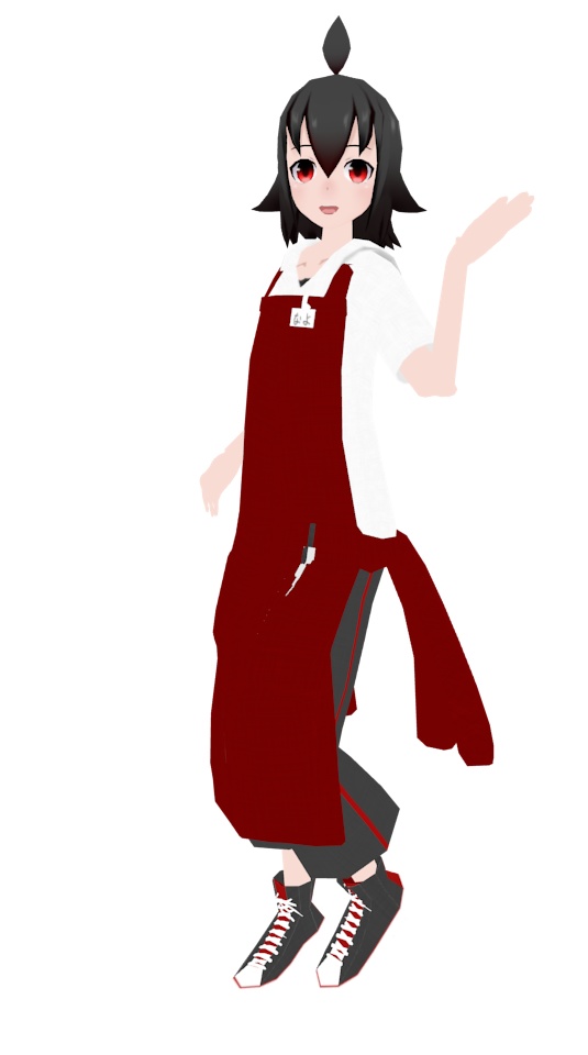 本屋のなよ 3Dモデル【pmxファイル】