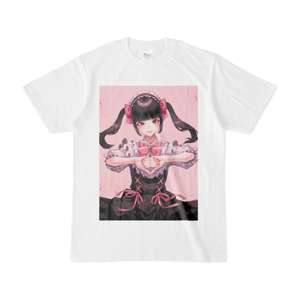 【寝子ねおん】世界で2人のヴァンパイア Tシャツ