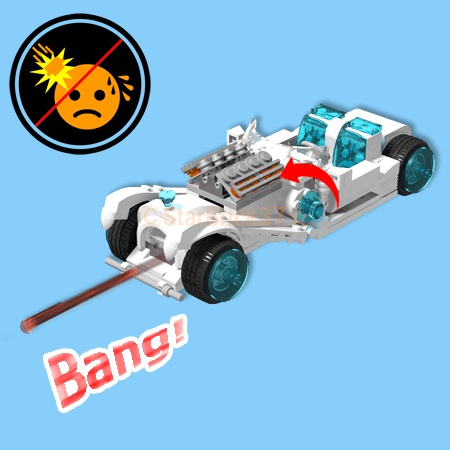 レゴ(LEGO):ミサイル・カーの作り方