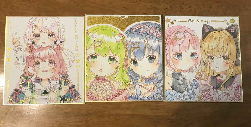 【非公式】水彩色紙:Cグループ