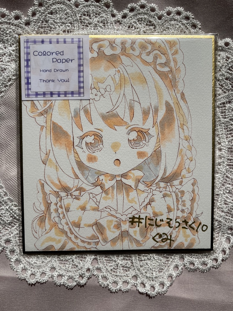 【非公式】色紙 雲母たまこA