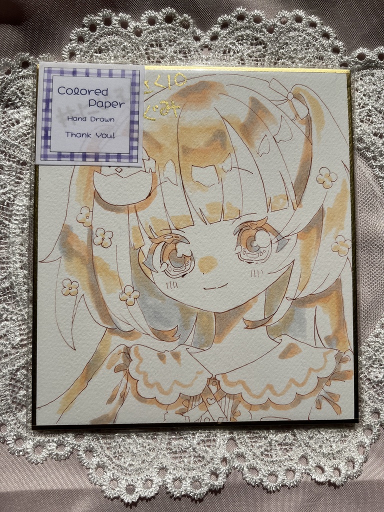 【非公式】色紙 雲母たまこB