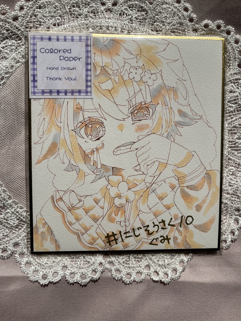 【非公式】色紙 伊波ライ