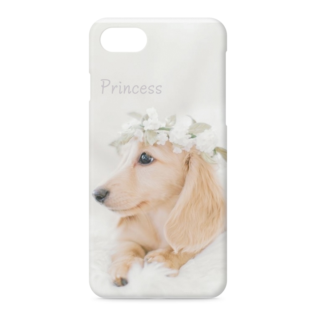 Princess Dog iPhoneケース