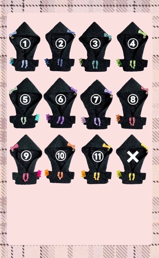 Gummibear foodie ~black~