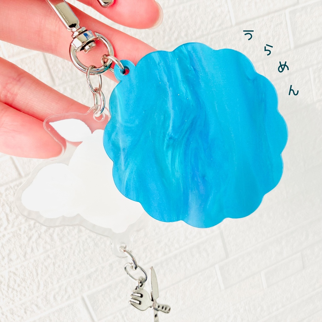 お皿のアクキーセット🍽