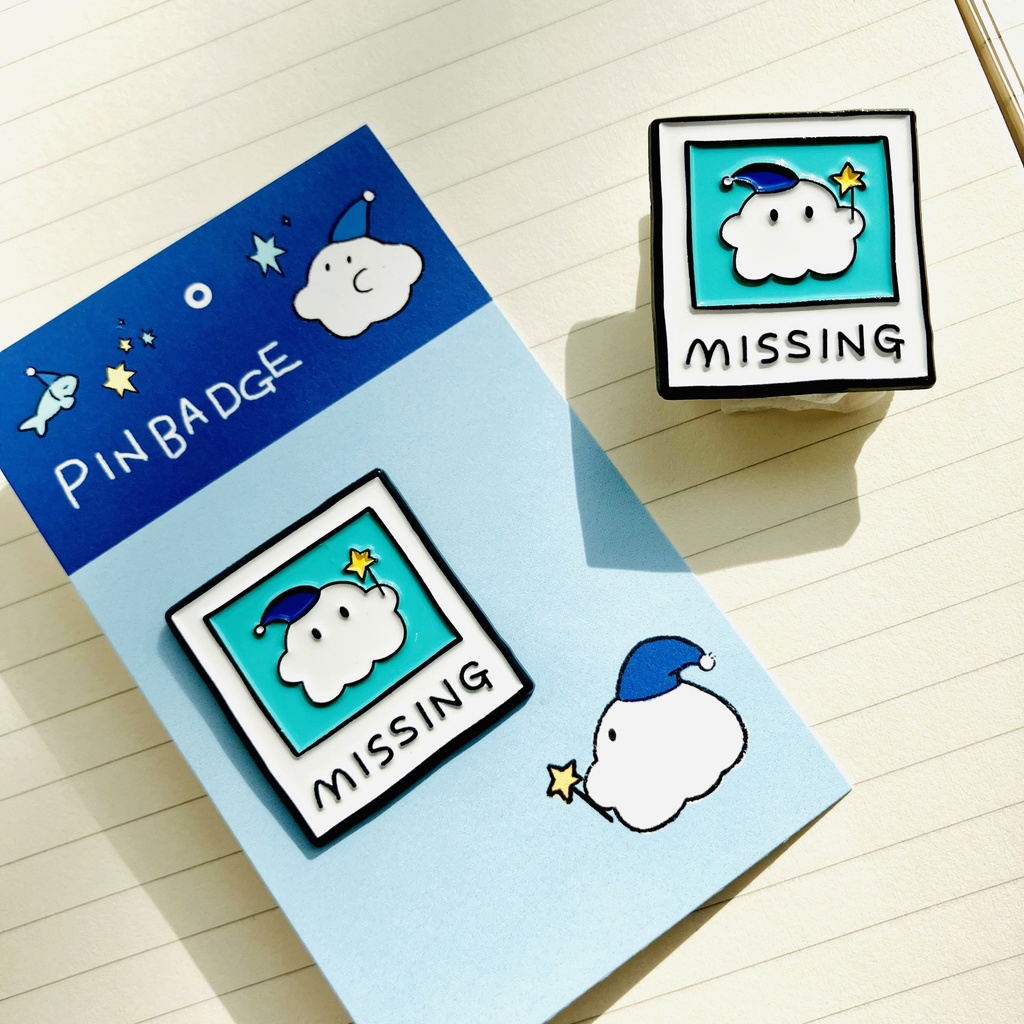 迷子のおばけちゃんピンズ