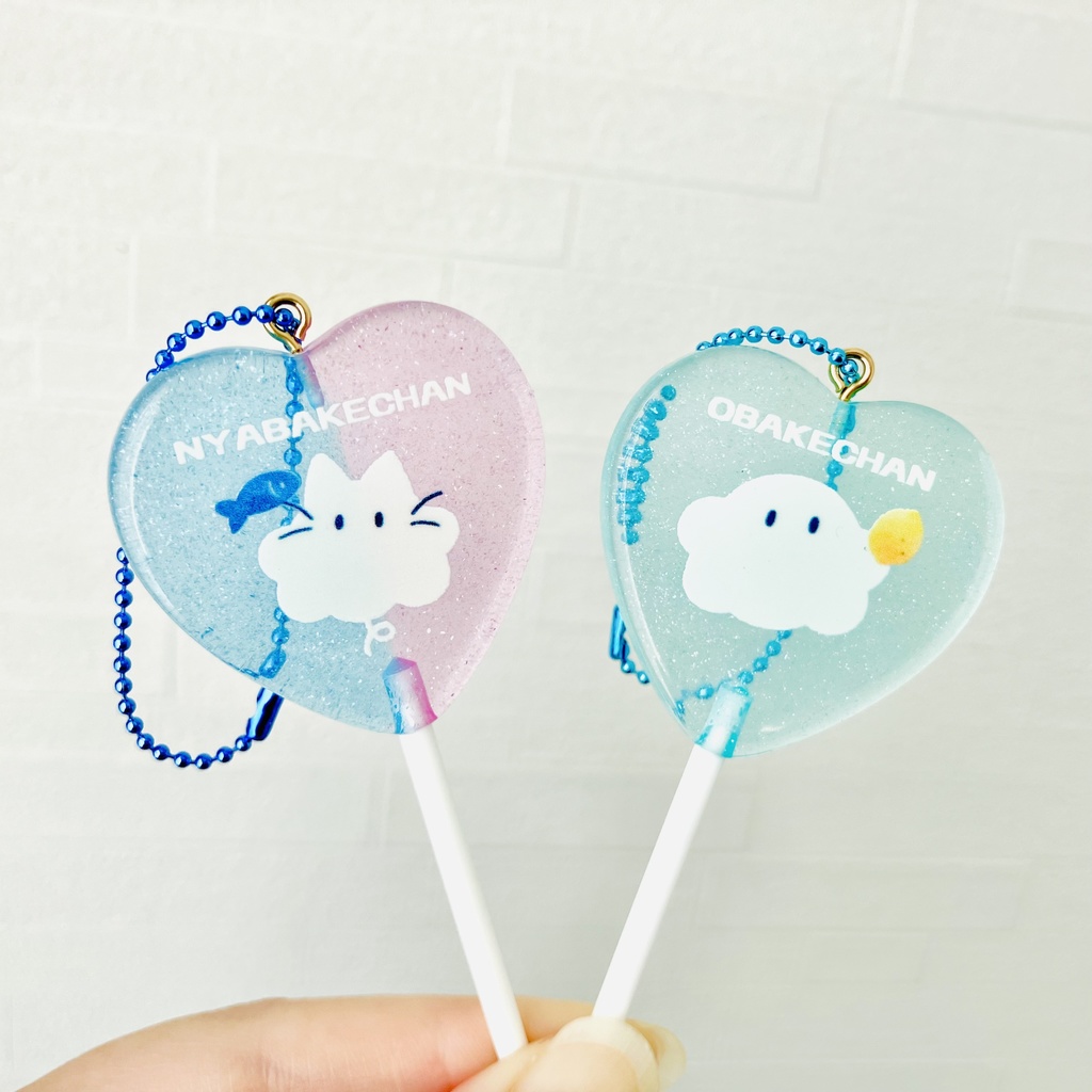 ペロペロキャンディーキーホルダー