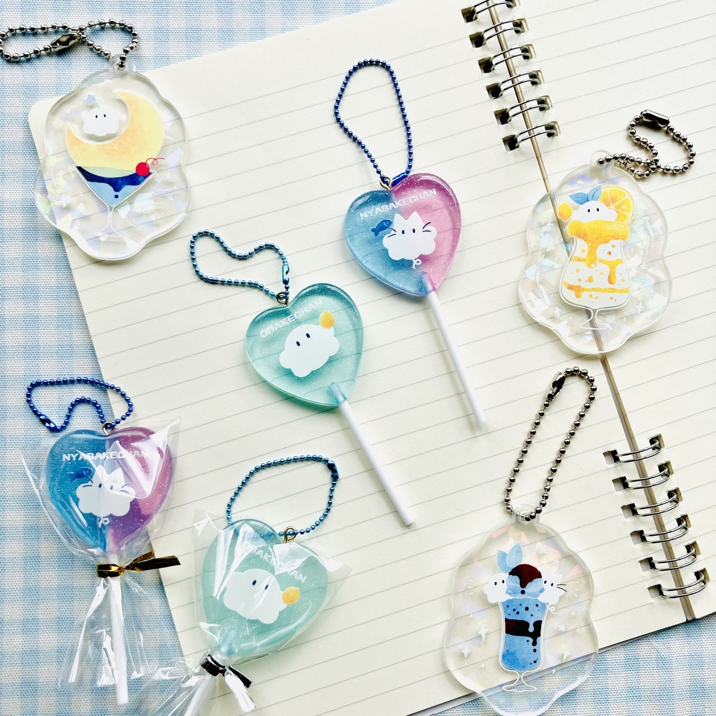 ペロペロキャンディーキーホルダー