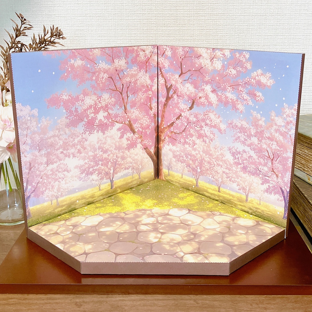 桜｜プリント背景セット
