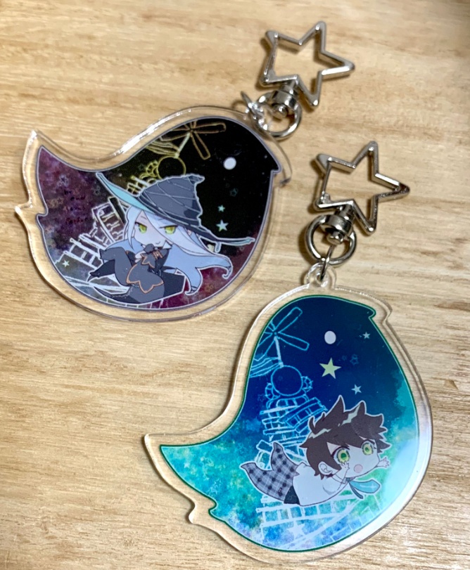 ドリィムシリーズアクリルキーホルダー第一弾【一夜・ラグ・隆弘】