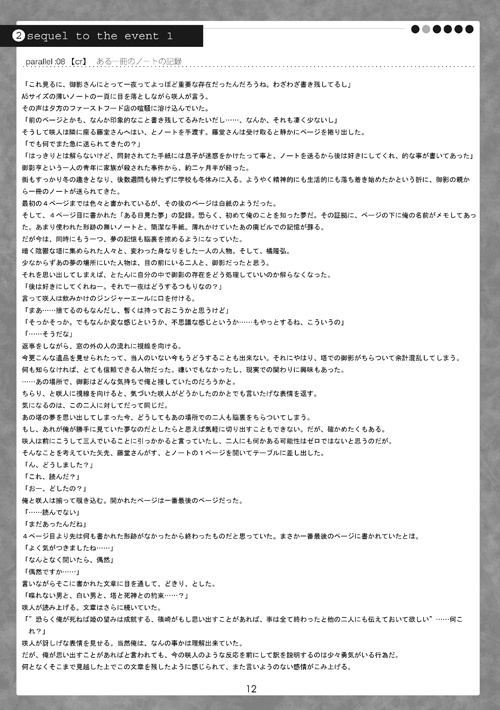 【販売終了】メランコリック・ドリィムタワー副読本『デイ・ドリィム』