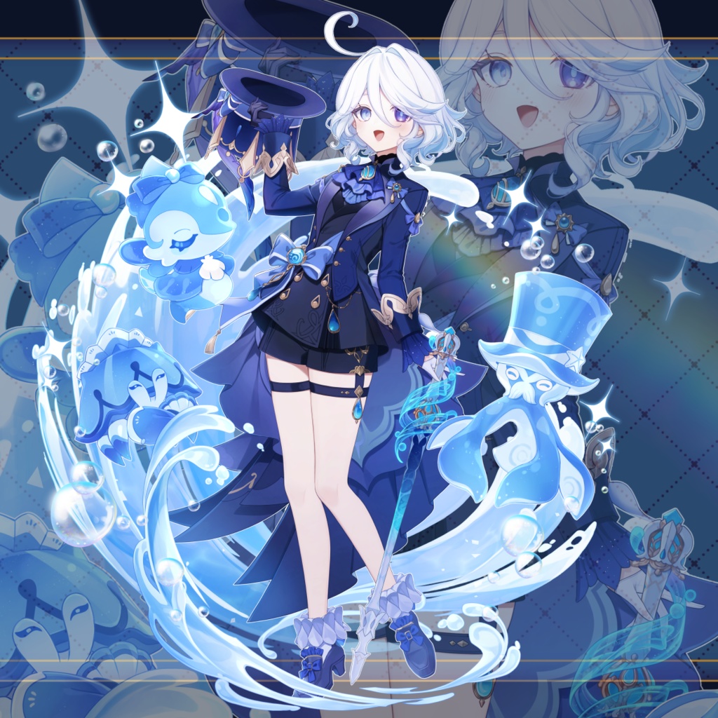 [原神]フリーナ アクリルフィギュア