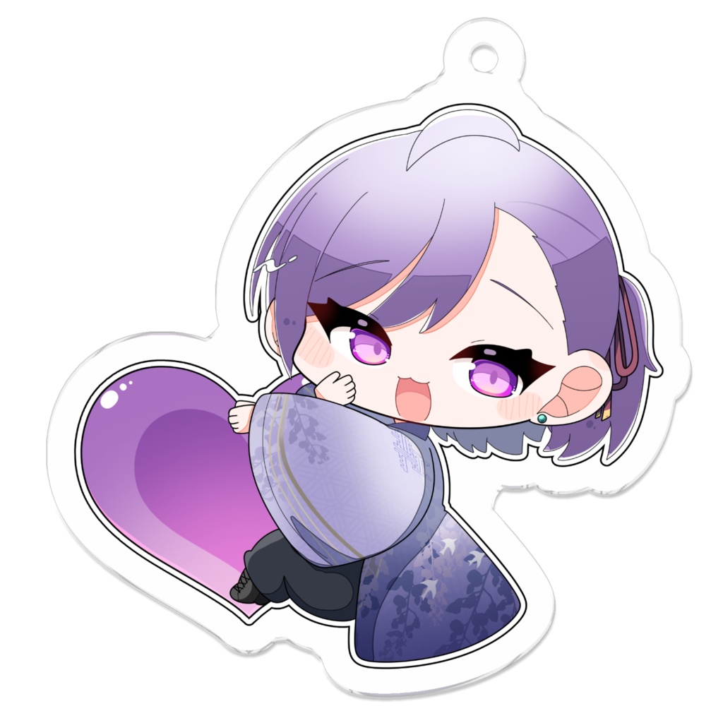 ちびさつき アクリルキーホルダー②